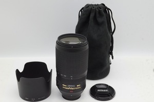 【適格請求書発行】訳あり品 Nikon AF-S VR ZOOM NIKKOR 70-300mm F4.5-5.6G IF ED Fマウント ズームレンズ【アルプスカメラ】240907p