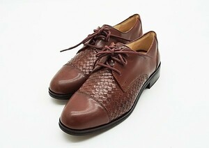 ◇新品同様【COLE HAAN コール・ハーン】レザーシューズ W08254 ブラウン 5B