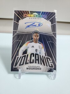 【ユスファ　ムココ(ドイツ代表)】2023-24 PANINI OBSIDIAN SOCCER HOBBY 199枚限定直筆サインカード