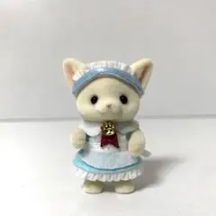 ハンドメイド　お洋服　きせかえ　水色