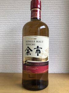 新品♪ニッカ ウイスキー 余市 アップルブランデーウッドフィニッシュ 限定品 47% 700ml mercismith2 NIKKA