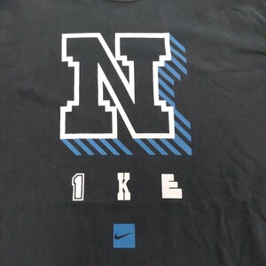 古着　NIKE　ナイキ半袖黒Tシャツ　XLサイズ