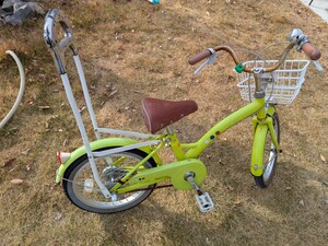 子供自転車 補助ハンドル付き 16インチ 中古 引き取り限定