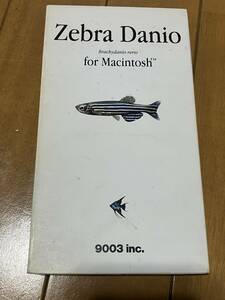 AQUAZONE OPTION DISC SERIES　Zebra Danio for Macintosh