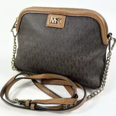 【良品】MICHEAL KORS ロゴ MK バッグ ショルダーバッグ チェーン