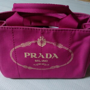 PRADA　 プラダ　 カナパ　 キャンバス トートバッグ