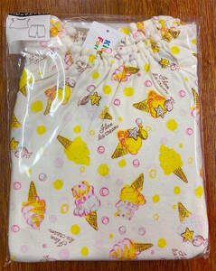 即決★新品タグ付 キッズフォーレ Kids Foret 女児★アイスクーム柄 子供用 半袖パジャマ ハーフパンツ/ow★130cm（9-10才目安）￥1430