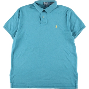 古着 ラルフローレン Ralph Lauren POLO by Ralph Lauren CUSTOM FIT 半袖 ポロシャツ メンズL /eaa332461 【SS2409_30%】