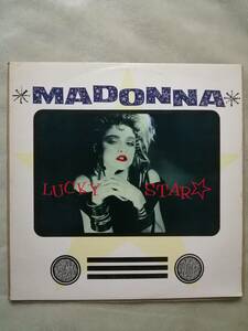 【入手困難12”】Madonna Lucky Star TV cover UKオリジナル　マドンナ　ラッキー・スター　ＴＶジャケット