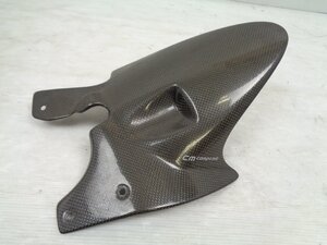 ducati 1098 848 1198 07-11 CMコンポジット SPEEDCarbon ドライカーボン リアフェンダー インナー 良品【E702】