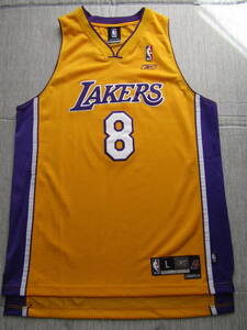 ■良品 NBA　KOBE　BRYANT/LAKERS　コービー・ブライアント Reebok　リーボック製　ロサンゼルス・レイカーズ　ユニフォーム　ゲームシャツ