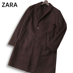 ZARA ザラ マン 現行タグ 【4WAY COAT】 秋冬 4wayストレッチ チェスター コート Sz.M　メンズ　I4T03418_A#N