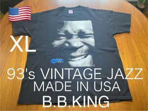 B.B.KING 93年製 VINTAGE JAZZ Tシャツ ジャス　ヴィンテージ BUDDY GUY アメリカ製　MADE IN USA