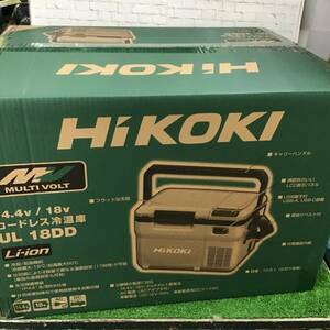 【未使用品】★ハイコーキ(HIKOKI ※旧:日立工機) コードレス冷温庫 UL18DD(XMBZ)