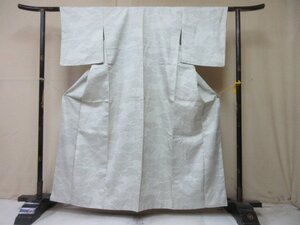 1円 良品 正絹 着物 本場白大島紬 マルキ 和装 和服 雲 高級 袷 身丈150cm 裄63cm ◆逸品◆【夢職】★★★★