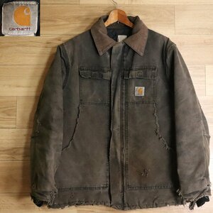 L9K/R7.18-2　Carhartt　カーハート　トラディショナルコート　ダックジャケット　ダック地　カバーオール　ワークジャケット　ブルゾン