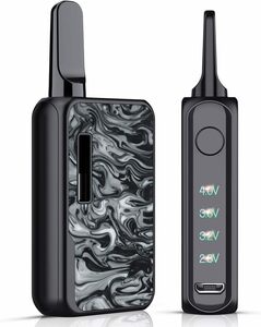 Eonfine 電子タバコ ベイプ CBD VAPE 510 ヴェポライザー 電子たばこ 4段階のパワー設定 爆煙 650mAhバ