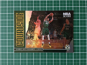 ★PANINI 2020-21 NBA HOOPS #14 GIANNIS ANTETOKOUNMPO［MILWAUKEE BUCKS］インサートカード「COURTSIDE」HOLO パラレル版★