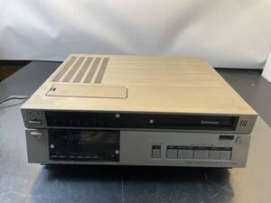 SONY Betamax SL-J20 ベータマックス ビデオカセットレコーダー 通電確認済み　ソニー　　　神奈川県厚木市保管　　Y24.C-29