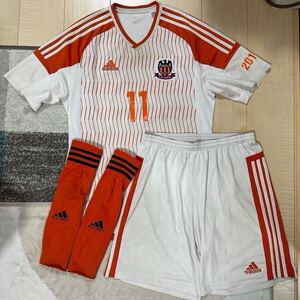 ルーテル学院高校 支給品 3点セット 2016 公式戦 ユニフォーム パンツ ソックス 非売品 実使用 Jリーグ