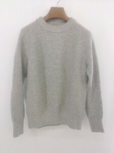 ◇ JOURNAL STANDARD ジャーナルスタンダード HAMILTON LAMBS WOOL 長袖 ニット セーター グレー レディース E