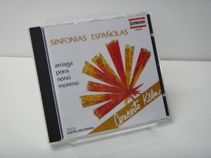 【467】☆CD☆Spanish Symphonies / Arriaga,Pons,Moreno,Nono ☆