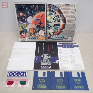 動作保証品 Amiga 3.5インチFD エピック EPIC OCEAN アミーガ 箱説付【10