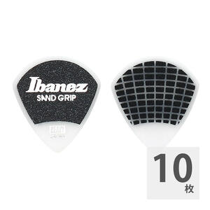 ギターピック 10枚 セット アイバニーズ 1.0mm ヘビー PA18HSG-WH HEAVY グリップウィザード IBANEZ イバニーズ