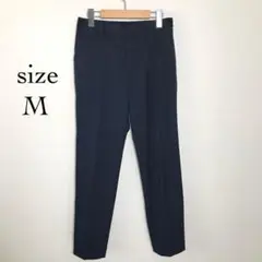 UNIQLO ユニクロ✨スマートスタイルアンクルパンツ【Ｍ】ピンストライプ