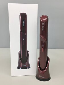 超音波トリートメント導入器 ディープリペアプロ LM-DRP01 ルメント Le ment ヘアアイロン 頭髪用美容器 美品 2501LT053