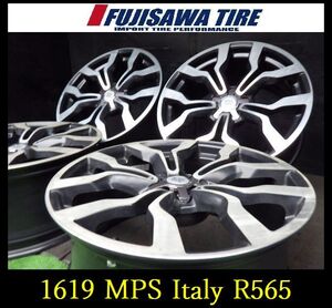 【1619】FK5710284◆WPS Italy R565 ホイール◆19x8.5J 5穴 PCD112 +32◆4本　アウディなど