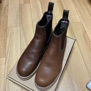 【極美品】RED WING/CHELSEA レッドウィング/チェルシー Lot 3190 アンバーハーネス 9(27cm)Dワイズ