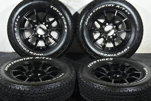 ☆5ZIGEN 5次元 BLACK-MAN G・I 16インチ☆PCD139.7 5.5J ±0☆TOYO オープンカントリー A/T EX☆215/70R16☆JB74W ジムニー シエラ☆