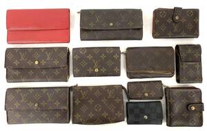 T01/054 LOUIS VUITTON ルイヴィトン 財布等12点セット モノグラム柄 財布 キーケース ポーチ 小銭入