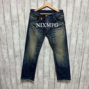 NIXMFG ユーズド加工セルビッチデニム！ 