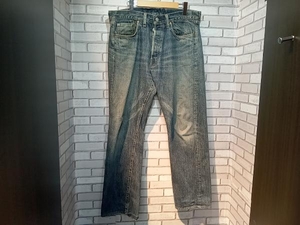 DENIME ドゥニーム 旧 ORIZZONTI 脇割 オフセット ジーンズ Lサイズ W36 アメカジ