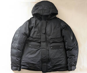 美品 定価13万円 2 White Mountaineering WM1973233 19AW GORE-TEX DOWN JACKET ホワイトマウンテニアリング ダウンジャケット 黒 ブラック