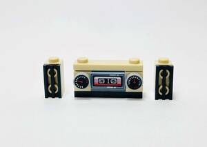 【新品未使用】レゴ　LEGO　ラジカセ　オーディオ　コンポ　スピーカー　