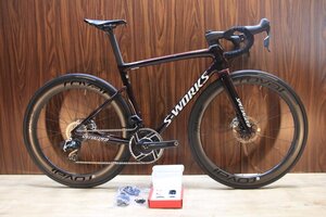 最新REDコンポ!!■S-WORKS エスワークス TARMAC SL8 ROVAL RAPIDE CLX2 SRAM RED E1 AXS 2X12S サイズ54 2024年モデル 美品