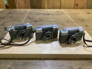 OLYMPUS PEN-EE2台　EE-2 1台ハーフフィルムカメラ　3台セット　動作未確認　現状品　中古　ジャンク