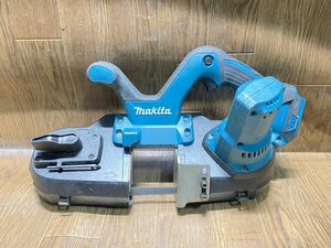 動作確認済 makita マキタ 18V 充電式 ポータブルバンドソー PB181D 電動工具 切断機 バンドソー ポータブル