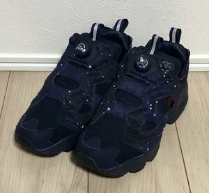 REEBOK x ZOZOTOWN PUMP FURY OG FX7141 26.5cm リーボック ポンプフューリー パープルデリリウム ネイビー ブラック 宇宙柄 紺 INSTAPUMP