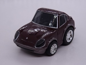 NISSAN FAIRLADY 240ZG(HS30) ちびっこチョロQ No.24 BROWN 未使用 タカラ