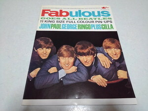 ●　ビートルズ　洋書 パンフレット　【　Fabulous　】 The Beatles 　※管理番号 pa2735