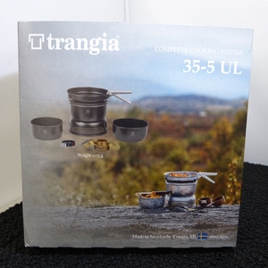 ◇未使用保管品　trangia　TR-35-5UL　トランギア ストームクッカー L ブラック　made in sweden　イワタニ・プリムス　アウトドア用品◇