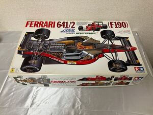 120 【新品】 TAMIYA タミヤ 1/12 ビッグスケールシリーズNo.25 FERRARI フェラーリ 641/2(F190) プラモデル ビンテージ 未組立