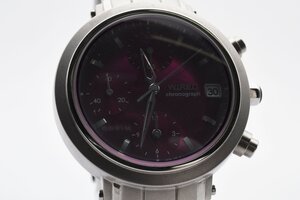 セイコー ワイアード ラウンド　クロノグラフ 7T92-08W0 クォーツ ボーイズ 腕時計 SEIKO WIRED