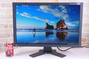 液晶モニター EIZO FlexScan MX240W 24インチ ナナオ 2010年製 フレームキズあり 8015h 高さ調整不可 中古現状品■(F9839) 