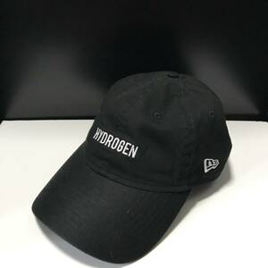 HYDROGEN ハイドロゲン 帽子 ロゴ キャップ 黒 ブラック NEW ERA ニューエラ