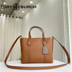 トリーバーチ バッグ TORY BURCH　トートバッグ 2WAY ショルダーバッグ ペリー スモール トリプルコンパートメント トート アウトレット品 レディース ＃81928 ブラウン